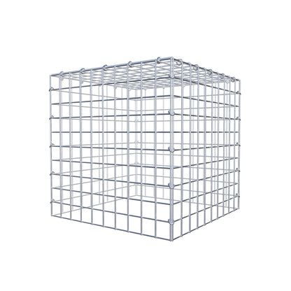 Anbaugabione Typ 3 50 cm x 50 cm x 50 cm (L x H x T), Maschenweite 5 cm x 5 cm, C-Ring