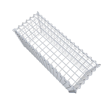 Anbaugabione Typ 3 80 cm x 40 cm x 30 cm (L x H x T), Maschenweite 5 cm x 5 cm, Spirale