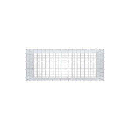 Gabion 100 cm x 70 cm x 40 cm (L x H x D), mesh size 5 x 5 cm, spiral ring