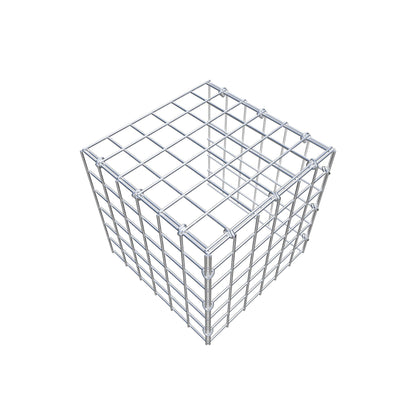 Monteret gabion type 4 30 cm x 30 cm x 30 cm (L x H x D), maskestørrelse 5 cm x 5 cm, C-ring