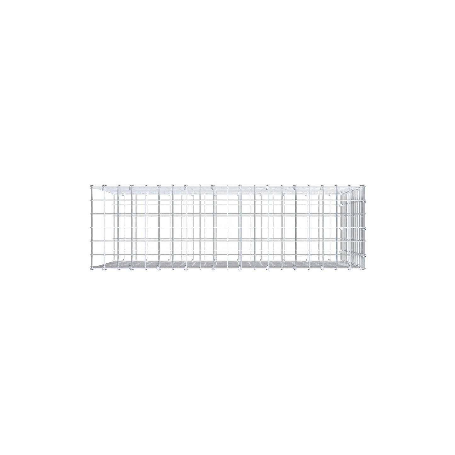 Fourche rapportée type 2 100 cm x 60 cm x 30 cm (L x H x P), mailles 5 cm x 5 cm, anneau C