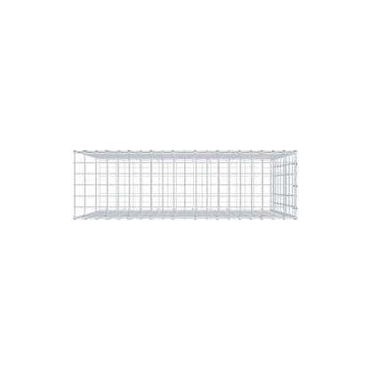Anbaugabione Typ 2 100 cm x 90 cm x 30 cm, Maschenweite 5 cm x 10 cm, C-Ring