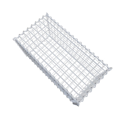 Gabion 80 cm x 40 cm x 40 cm (L x H x D), mesh size 5 cm x 5 cm, spiral
