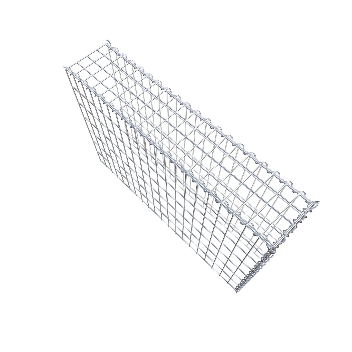 Gavión complementario tipo 4 100 cm x 70 cm x 20 cm (L x A x P), malla 5 cm x 10 cm, espiral