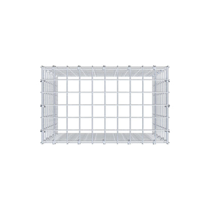 Gabião Tipo 3 50 cm x 50 cm x 30 cm (C x A x P), malhagem 5 cm x 5 cm, anel C