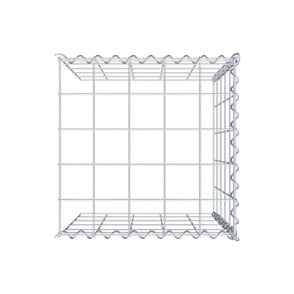 Opvokset gabion type 4 50 cm x 50 cm x 50 cm (L x H x D), maskestørrelse 10 cm x 10 cm, spiral