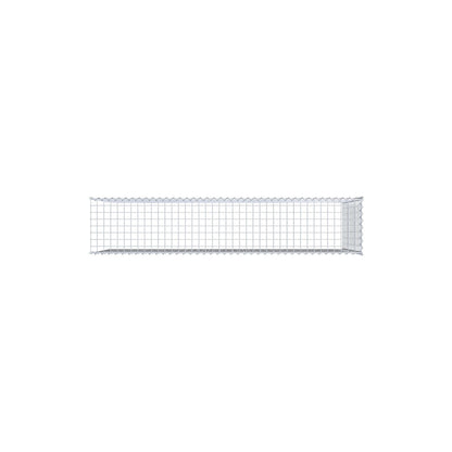 Gabbione aggiuntivo tipo 4 200 cm x 100 cm x 40 cm (L x H x P), dimensione maglia 5 cm x 5 cm, a spirale