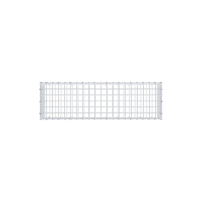 Gabion 100 cm x 20 cm x 30 cm (L x H x D), mesh size 5 cm x 5 cm, C-ring