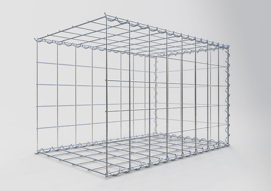 Add-on schanskorf type 2 80 cm x 50 cm x 50 cm (L x H x D), maaswijdte 10 cm x 10 cm, spiraal