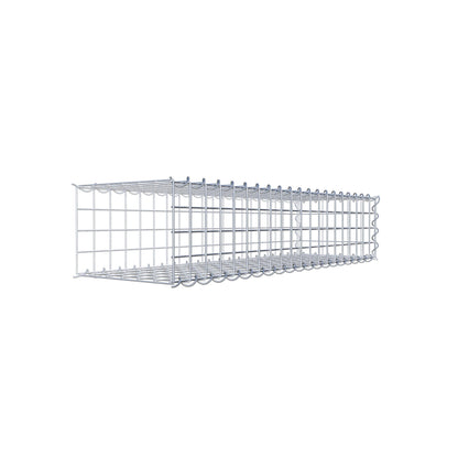 Gavión complementario tipo 2 100 cm x 20 cm x 30 cm (L x A x P), malla 5 cm x 5 cm, espiral