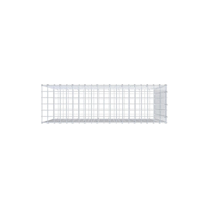 Type 2 oplegkorf 100 cm x 70 cm x 30 cm (L x H x D), maaswijdte 5 cm x 5 cm, C-ring