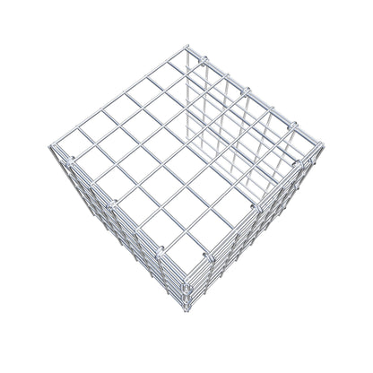 Monteret gabion type 4 30 cm x 30 cm x 30 cm (L x H x D), maskestørrelse 5 cm x 5 cm, C-ring