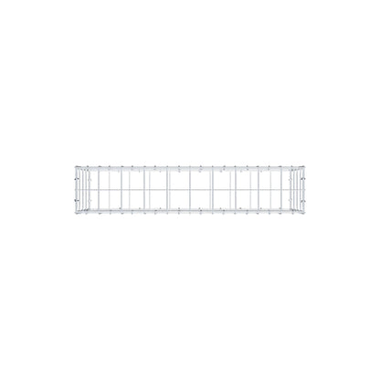 Gabião 100 cm x 40 cm x 20 cm (C x A x P), malhagem 10 cm x 10 cm, anel C