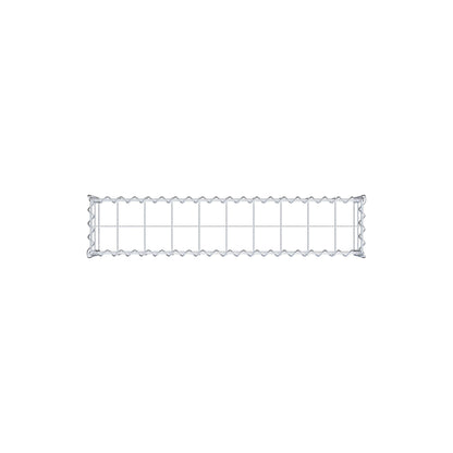Gabião Tipo 3 100 cm x 20 cm x 20 cm (C x A x P), malhagem 10 cm x 10 cm, espiral