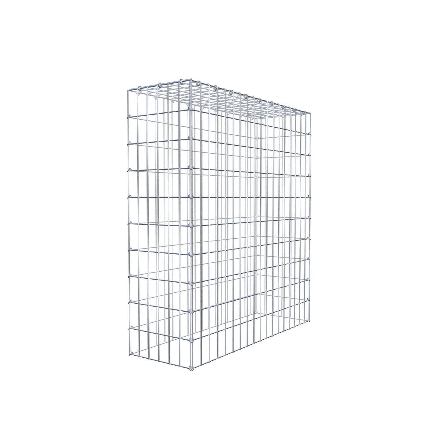 Gavión complementario de tipo 3 100 cm x 90 cm x 30 cm (L x A x P), malla 5 cm x 10 cm, anillo en C