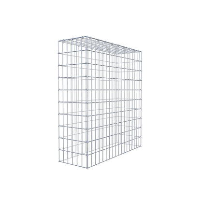 Gavión complementario de tipo 3 100 cm x 90 cm x 30 cm (L x A x P), malla 5 cm x 10 cm, anillo en C