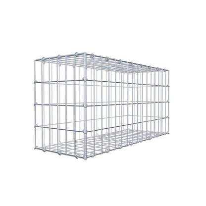 Gabion 80 cm x 40 cm x 30 cm (L x H x D), maskestørrelse 5 cm x 10 cm, C-ring