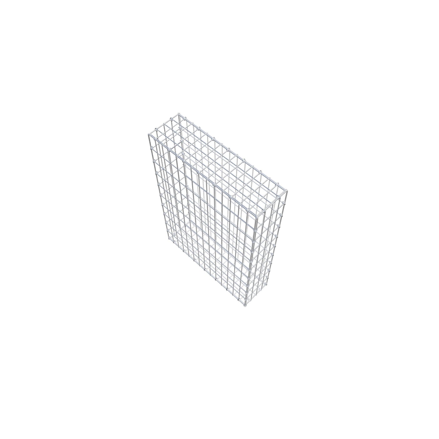 Gabion 100 cm x 70 cm x 20 cm (L x H x D), maskestørrelse 5 cm x 10 cm, C-ring
