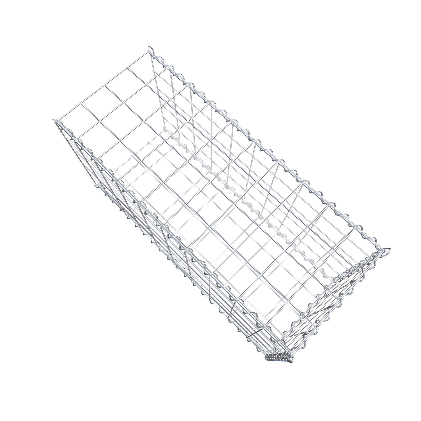 Gavión complementario tipo 2 100 cm x 50 cm x 40 cm (L x A x P), malla 10 cm x 10 cm, espiral