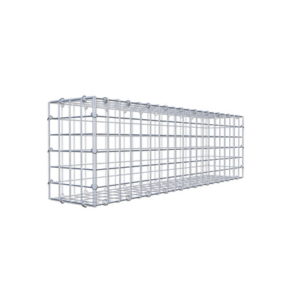 Gabion 100 cm x 30 cm x 20 cm (L x H x D), mesh size 5 cm x 5 cm, C-ring