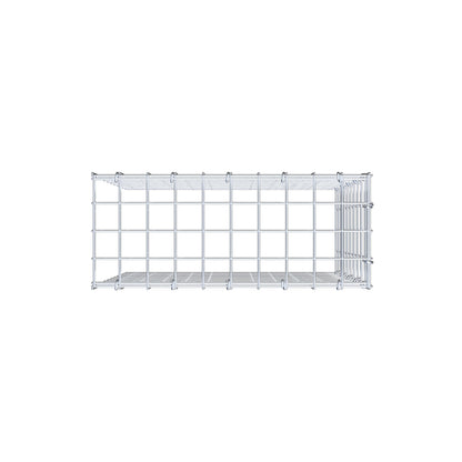 Fourche rapportée type 4 50 cm x 50 cm x 20 cm (L x H x P), mailles 5 cm x 5 cm, anneau C