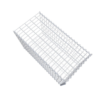 Gabion rapporté type 2 100 cm x 60 cm x 50 cm (L x H x P), mailles 5 cm x 10 cm, spirale