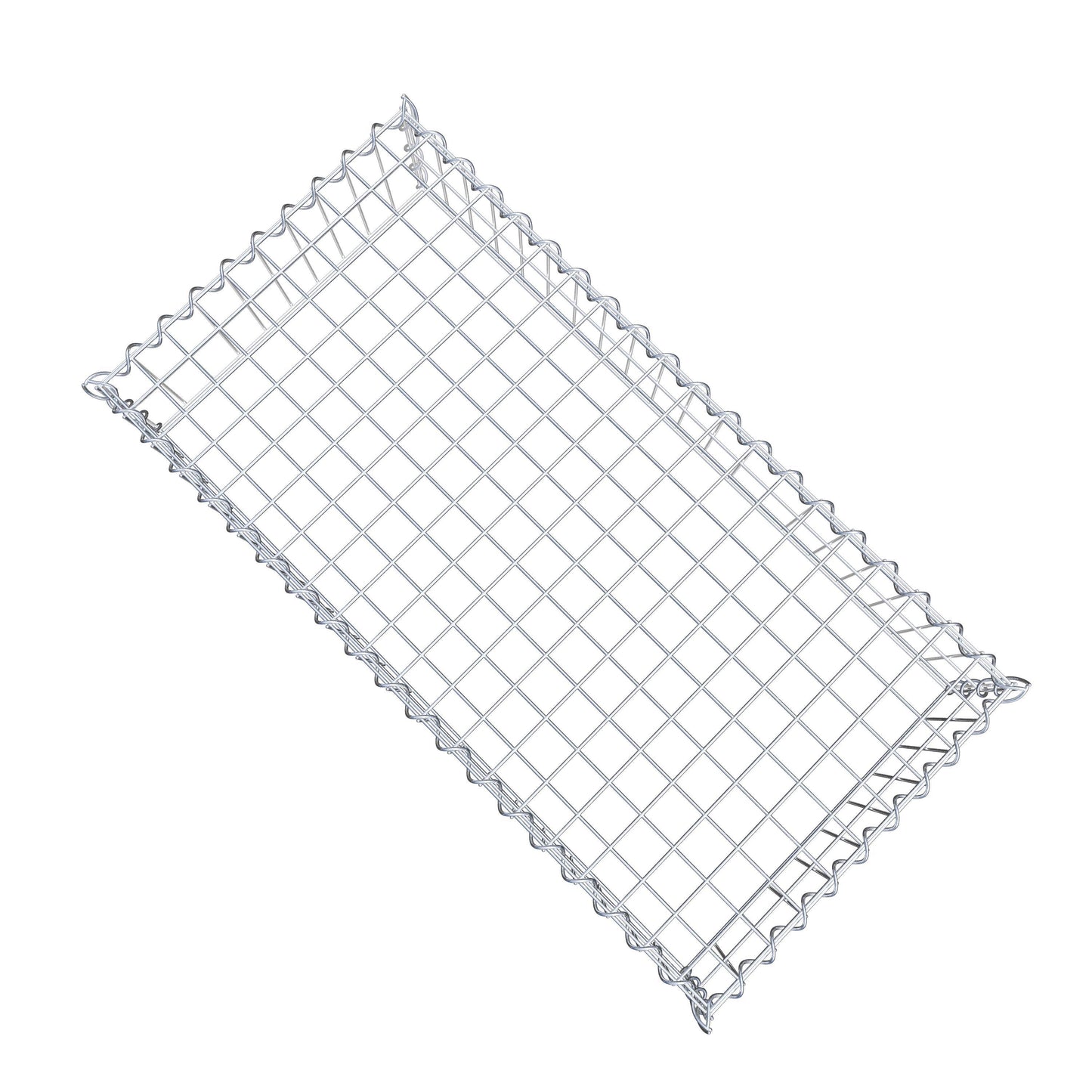 Anbaugabione Typ 3 100 cm x 20 cm x 50 cm (L x H x T), Maschenweite 5 cm x 10 cm, Spirale