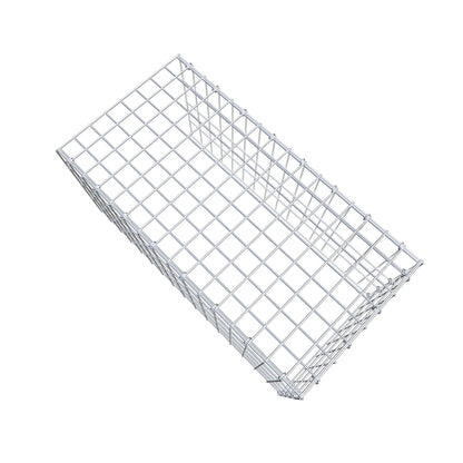 Monteret gabion type 4 80 cm x 40 cm x 40 cm (L x H x D), maskestørrelse 5 cm x 10 cm, C-ring