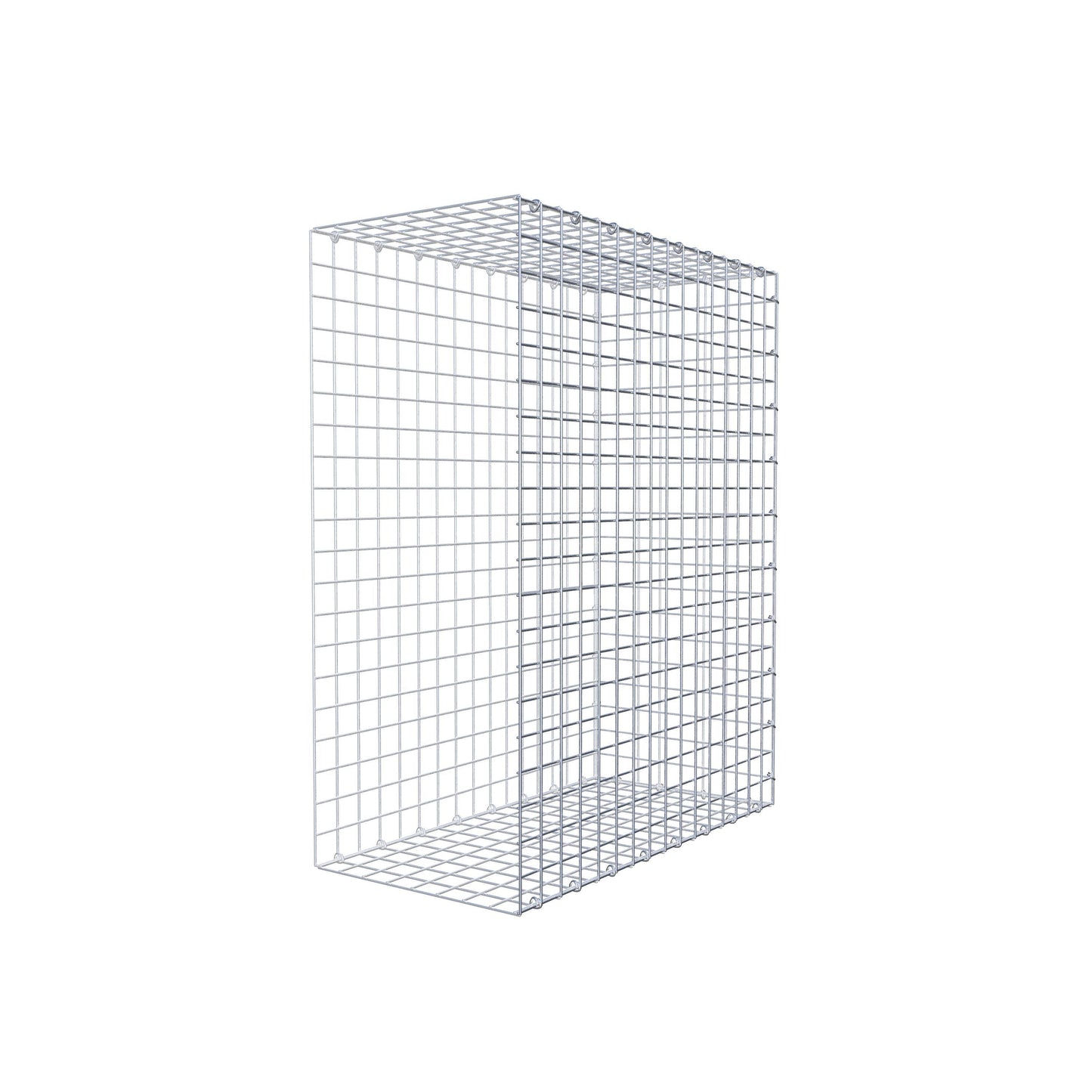 Gabbione aggiuntivo di tipo 2 100 cm x 80 cm x 40 cm (L x H x P), maglia 5 cm x 5 cm, anello a C