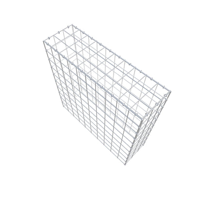 Gabião Tipo 3 100 cm x 100 cm x 30 cm (C x A x P), malhagem 10 cm x 10 cm, anel C