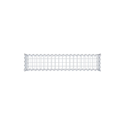 Gabion 100 cm x 20 cm x 20 cm (L x H x D), maskstorlek 5 cm x 5 cm, spiral
