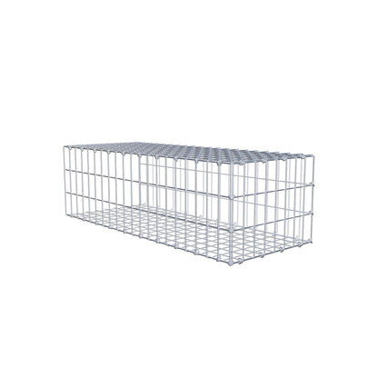 Fourche rapportée type 2 100 cm x 30 cm x 40 cm, mailles 5 cm x 10 cm, anneau en C