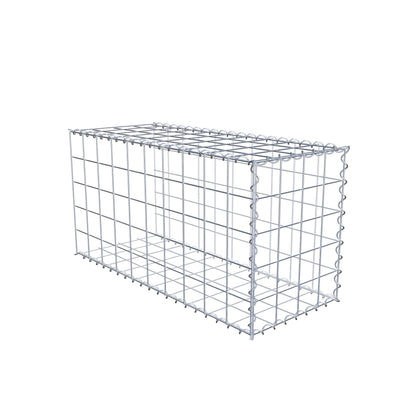 Gavión complementario tipo 2 100 cm x 50 cm x 40 cm (L x A x P), malla 10 cm x 10 cm, espiral