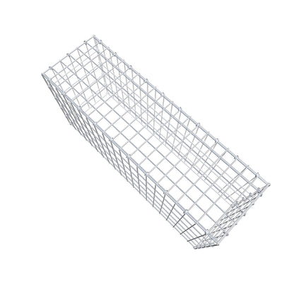 Gabião Tipo 3 100 cm x 50 cm x 30 cm (C x A x P), malhagem 5 cm x 10 cm, anel C