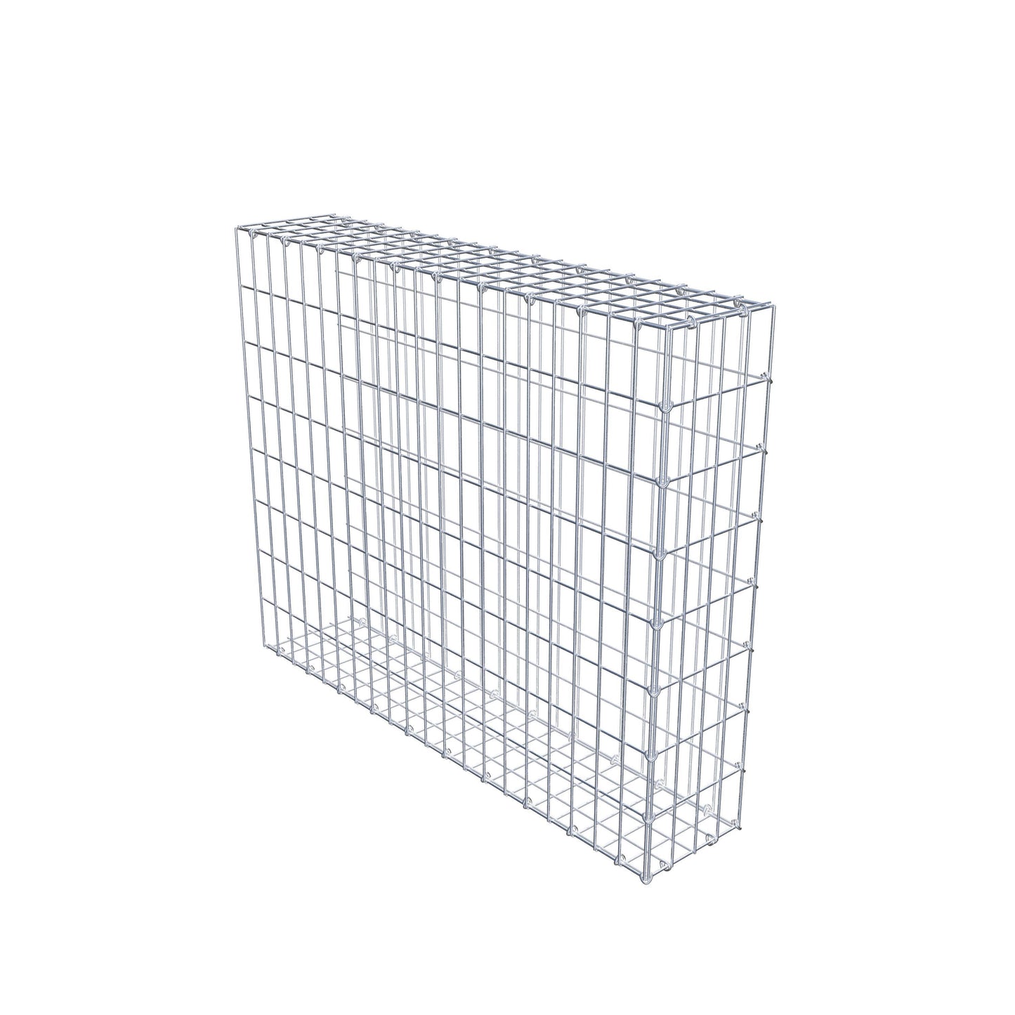 Fourche rapportée type 2 100 cm x 80 cm x 20 cm, mailles 5 cm x 10 cm, anneau en C