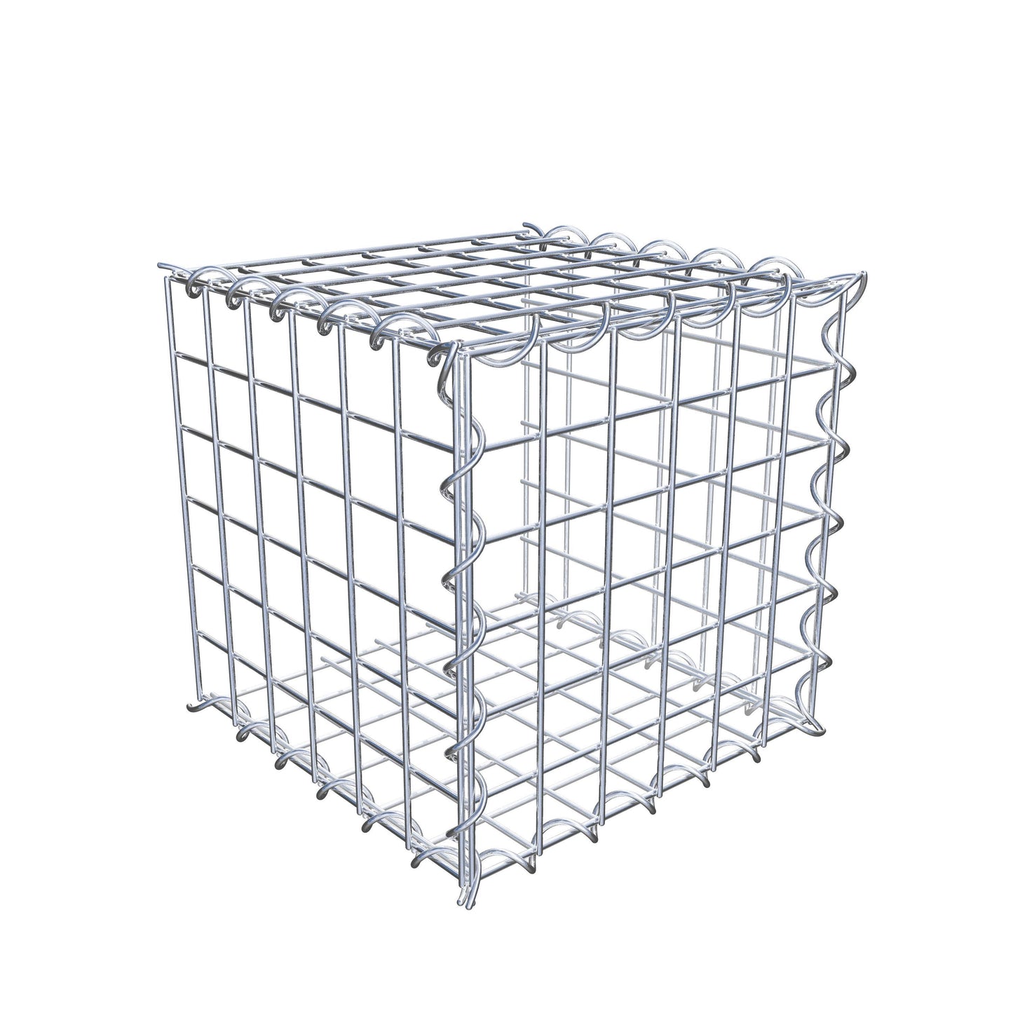 Gavión complementario tipo 2 30 cm x 30 cm x 30 cm (L x A x P), malla 5 cm x 5 cm, espiral