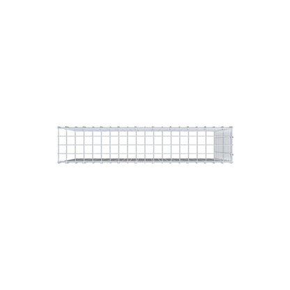 Fourche rapportée type 4 100 cm x 80 cm x 20 cm (L x H x P), mailles 5 cm x 5 cm, anneau C