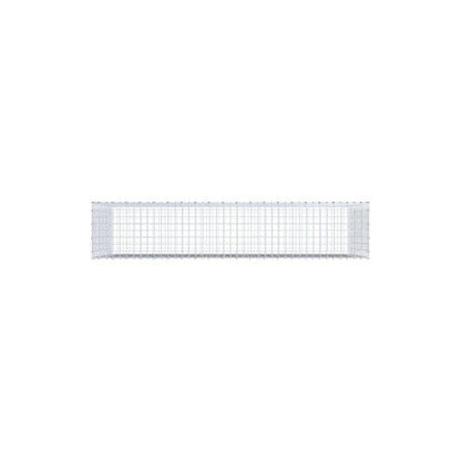 Gabion 200 cm x 100 cm x 40 cm (L x H x P), mailles 5 x 5 cm, anneau en spirale