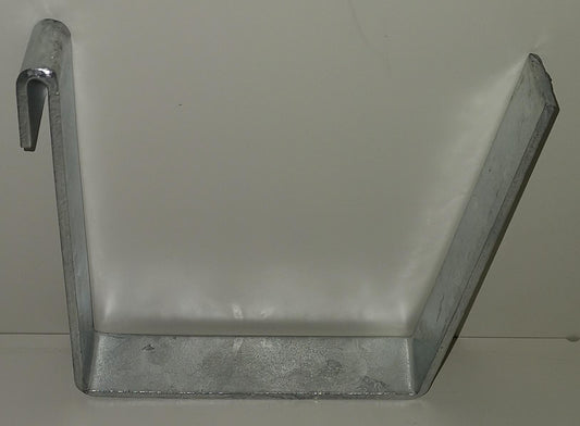 Suporte para caixa de flores galvanizado em conjunto de 3 para gabiões MW 5 x 10