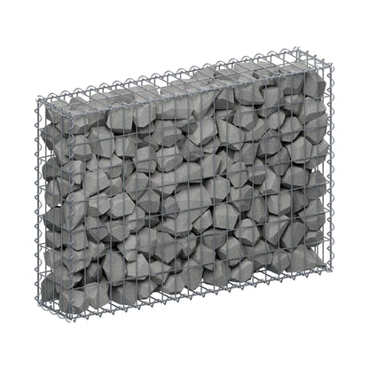 Gabion 100 cm x 70 cm x 20 cm (L x H x D), mesh size 5 cm x 10 cm, spiral