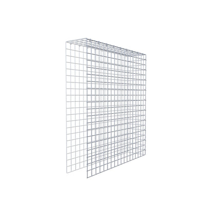 Type 4 oplegkorf 100 cm x 90 cm x 20 cm (L x H x D), maaswijdte 5 cm x 5 cm, C-ring