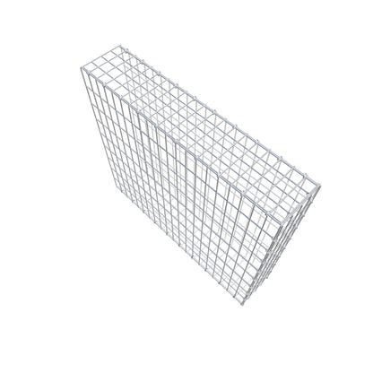 Anbaugabione Typ 2 100 cm x 90 cm x 20 cm, Maschenweite 5 cm x 10 cm, C-Ring