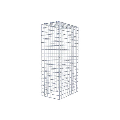 Anbaugabione Typ 3 100 cm x 50 cm x 30 cm (L x H x T), Maschenweite 5 cm x 5 cm, C-Ring