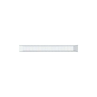 Gavión complementario tipo 2 200 cm x 100 cm x 20 cm (L x A x P), malla 5 cm x 5 cm, espiral