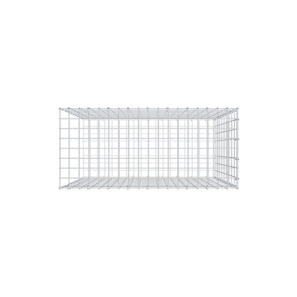 Pila adicional tipo 2 100 cm x 90 cm x 40 cm, malla 5 cm x 10 cm, anillo en C