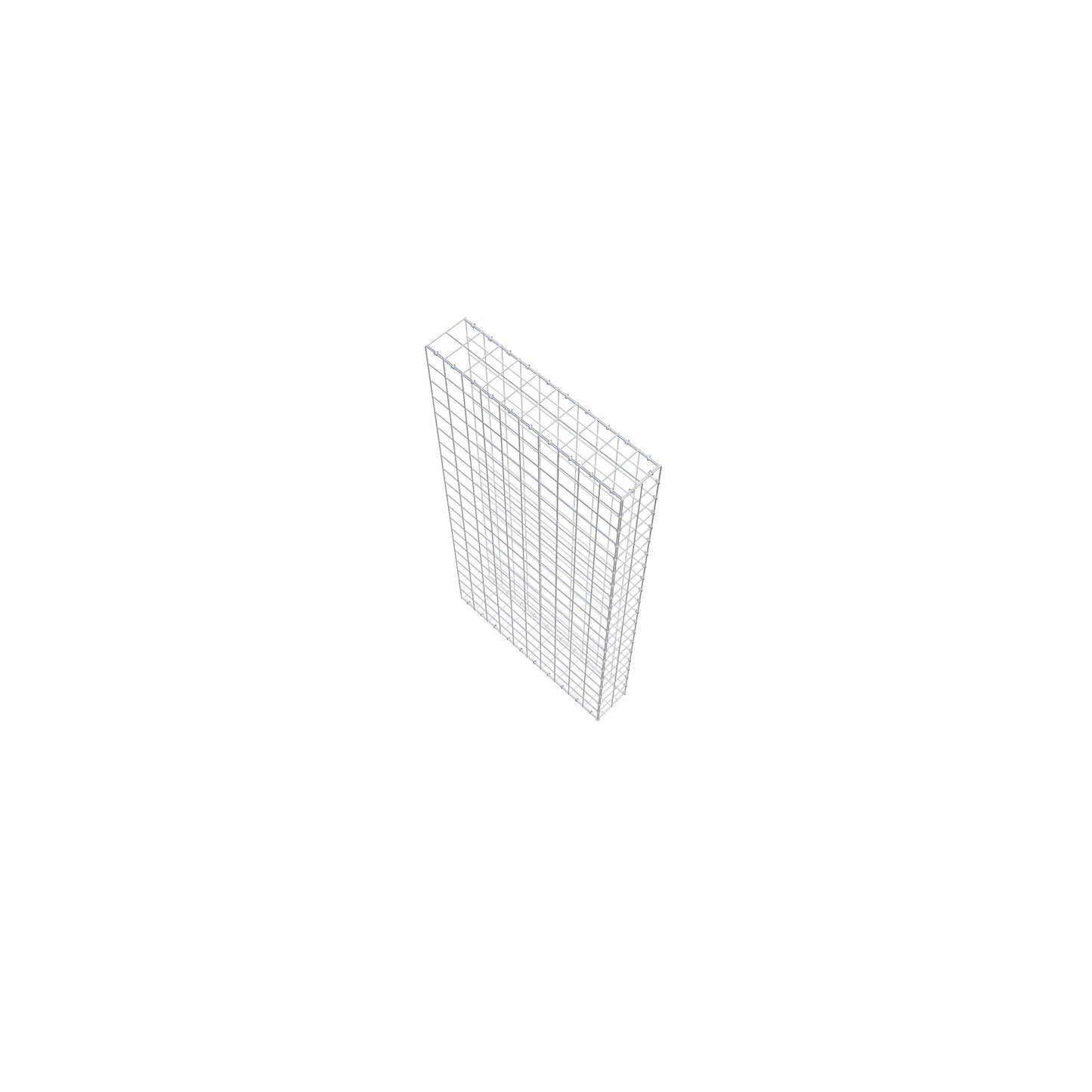 Gabião Tipo 2 200 cm x 100 cm x 20 cm (C x A x P), malhagem 10 cm x 10 cm, anel C
