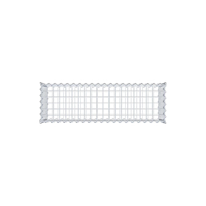 Gabion 100 cm x 30 cm x 30 cm (L x H x P), mailles 5 cm x 5 cm, spirale