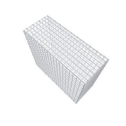 Gabion 100 cm x 90 cm x 40 cm (L x H x D), mesh size 5 cm x 5 cm, C-ring