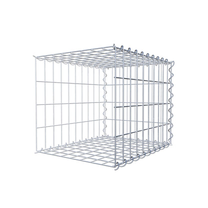 Opvokset gabion type 2 50 cm x 40 cm x 40 cm (L x H x D), maskestørrelse 5 cm x 10 cm, spiral