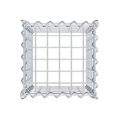 Anbaugabione Typ 3 30 cm x 30 cm x 30 cm (L x H x T), Maschenweite 5 cm x 5 cm, Spirale